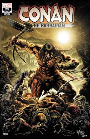 Conan the Barbarian (2019) issue 23-B Kyle Hotz Cover