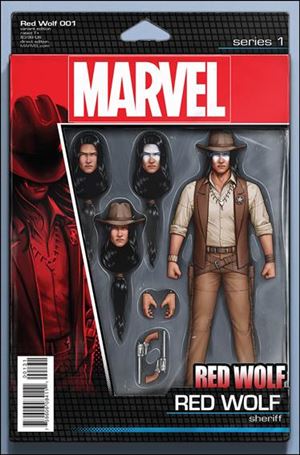 Red Wolf (2016) issue 1-D John Tyler Christopher Action Figure Cover