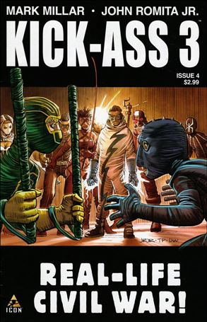Kick-Ass 3 issue 4 Standard Cover