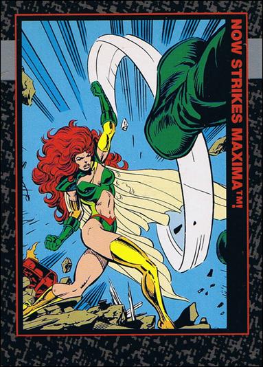 Doomsday: The Death of Superman (Base Set) card 39 Now Strikes Maxima!