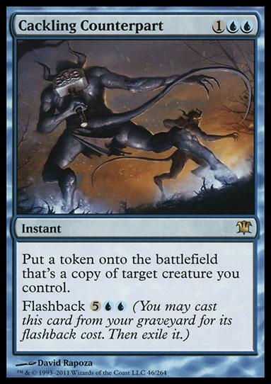 Magic the Gathering: Innistrad (Base Set) card 46 Cackling Counterpart