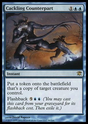 Magic the Gathering: Innistrad (Base Set) card 46 Cackling Counterpart