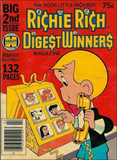 Richie Rich Digest Winners issue 2