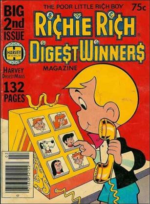Richie Rich Digest Winners issue 2
