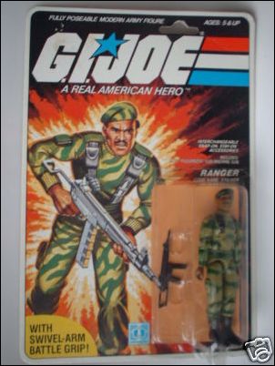 G.I. Joe: A Real American Hero 3 3/4" Basic Action Figures figure 5-B Stalker (Ranger) - Swivel Arm