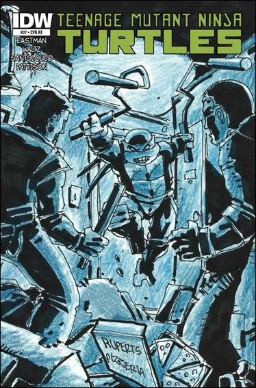 Teenage Mutant Ninja Turtles (2011) issue 27-D Kevin Eastman Jetpack Comics Cover 1/1000