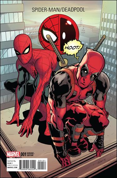 Spider-Man/Deadpool issue 1-B Will Sliney 1:10 Deadpool Cover