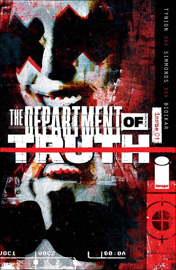 Department of Truth issue 1-O Martin Simmonds 1:25 Cover (6th Printing) Misprint