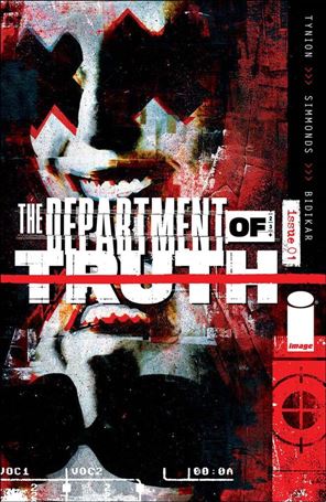 Department of Truth issue 1-O Martin Simmonds 1:25 Cover (6th Printing) Misprint