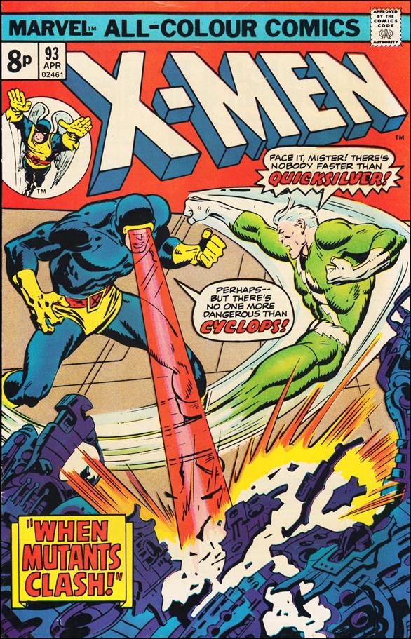 X-Men (1963) issue 93-B UK Price Cover