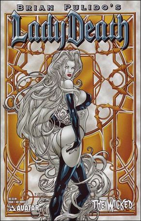 Brian Pulido's Lady Death: The Wicked issue 1-Q Art Nouveau Cover