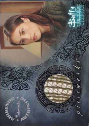 Buffy the Vampire Slayer: Season Seven (Pieceworks Subset) card PW2 Sweater Worn By Iyari Limon As Kennedy