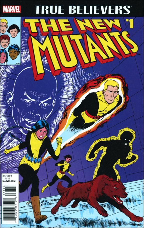 New Mutants (1983) issue 1-B True Believers Edition