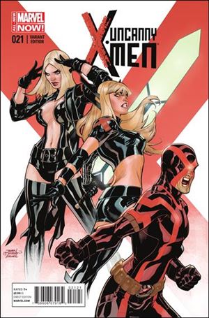 Uncanny X-Men (2013) issue 21-B Terry Dodson 1:25 Cover