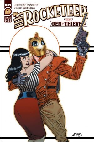 Rocketeer: In the Den of Thieves issue 1-B David Messina Cover