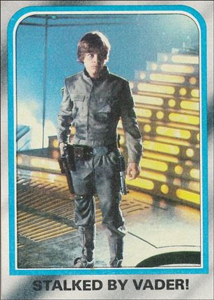 Star Wars: The Empire Strikes Back: Series 2 (Base Set) card 215 Stalked by Vader!