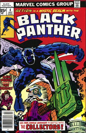 Black Panther (1977) issue 4-B 35 Cent Price Cover