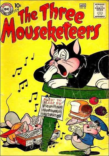 Three Mouseketeers (1956) issue 22