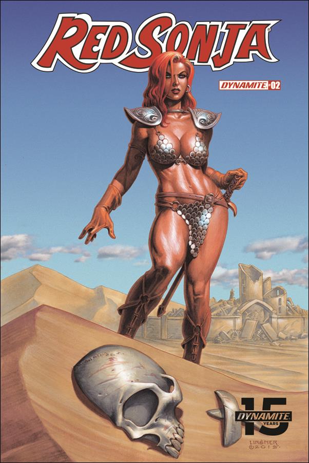 Red Sonja (2019) issue 2-B Joseph Michael Linsner Cover