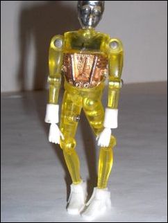 Micronauts (Series 1) figure 1-C Time Traveler (Yellow Body)