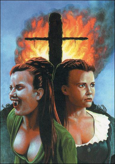 Hammer Horror: Series 1 (Crip-tych 2 Subset) card A5 Twins of Evil