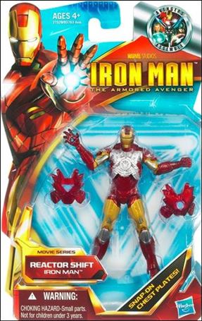 Iron Man: The Armored Avenger figure 43 Iron Man - Ractor Shift (Movie Series)