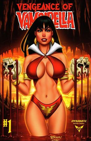 Vengeance of Vampirella (2019) issue 1-Y Bill McKay Epikos Comics Cover