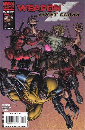 Weapon X: First Class issue 1-B Michael Ryan 1:10 Cover