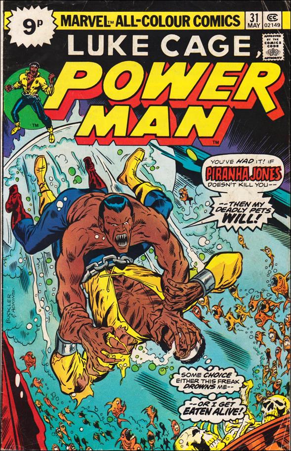 Power Man issue 31-C UK Price Cover