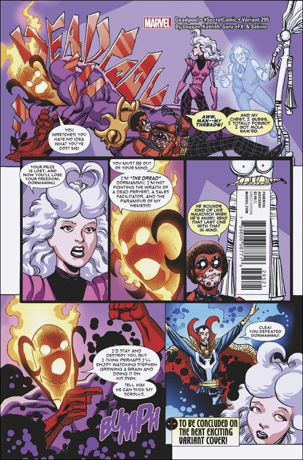 Despicable Deadpool issue 295-B Scott Koblish Cover