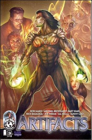 Artifacts (2010) issue 3-F VA Comicon Darkness Cover 1/500