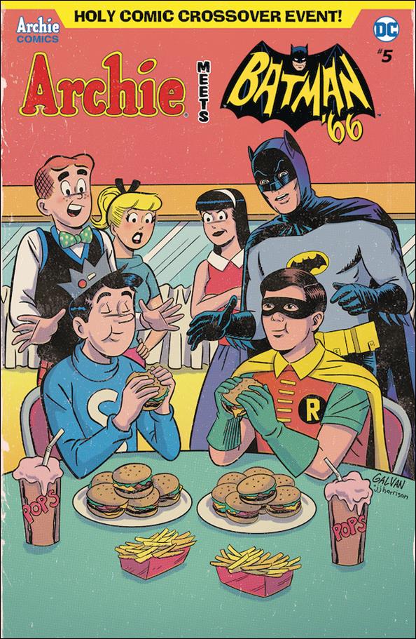 Archie Meets Batman '66 issue 5-C Bill Galvan Cover