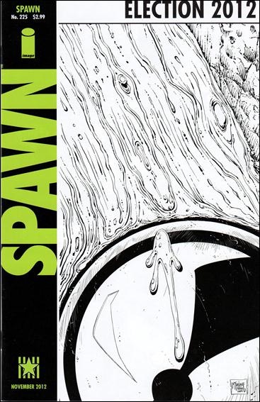 Spawn issue 225-C 1:25 Sketch Cover