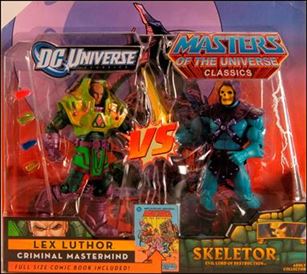 DC Universe Classics vs Masters of the Universe Classics  figure 2 Lex Luthor vs Skeletor
