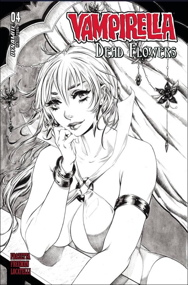 Vampirella: Dead Flowers issue 4-F Collette Turner 1:10 Line Art Cover