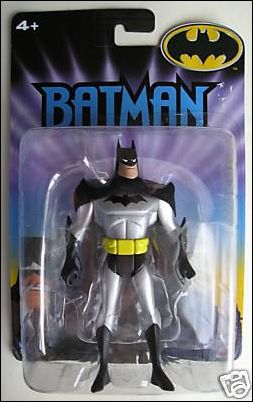 Batman (Animated) figure 1-B Batman (Silver Costume) (DC Star Logo)