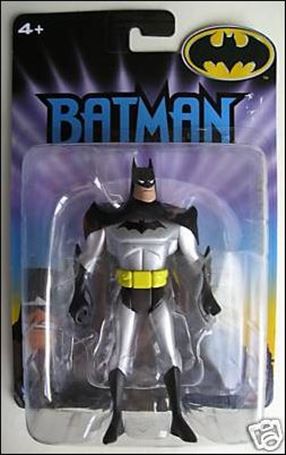 Batman (Animated) figure 1-B Batman (Silver Costume) (DC Star Logo)
