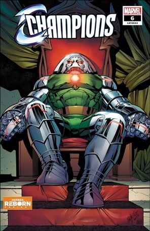 Champions (2020) issue 6-B Carlos Pacheco Heroes Reborn Cover
