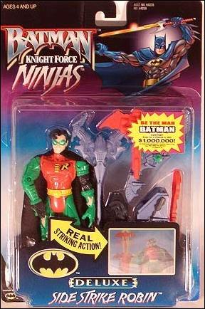 Batman: Knight Force Ninjas figure 8 Side Strike Robin