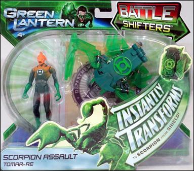 Green Lantern (Movie): Battle Shifters figure 3 Scorpion Assault Tomar-Re