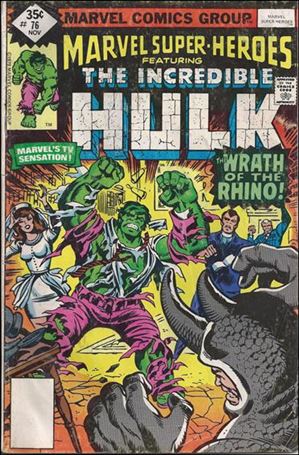 Marvel Super-Heroes (1967) issue 76-B Whitman Cover