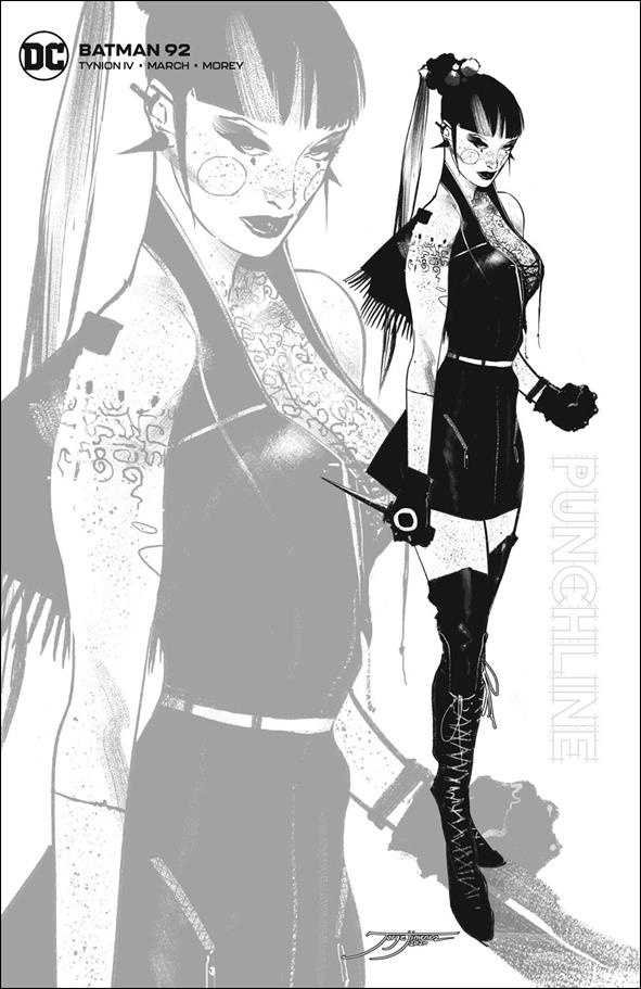 Batman (2016) issue 92-D Phil Jimenez B&W Retailer Thank You Cover 1:Store