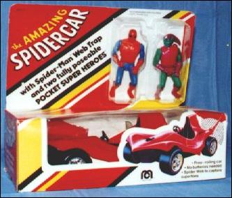 Pocket Super Heroes (Vehicles and Playsets) figure 4 Spidercar