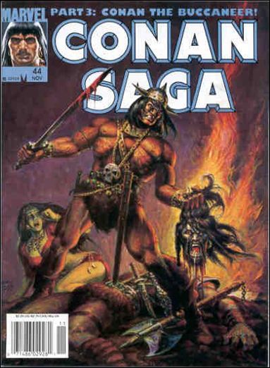 Conan Saga 44-A by Marvel