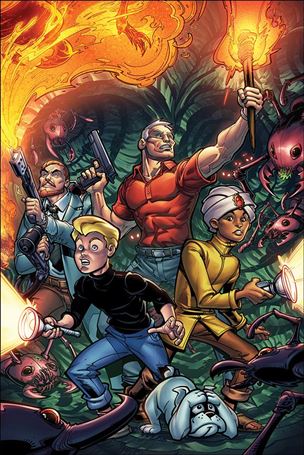 Jonny Quest (2024) issue 4-E Chad Hardin Virgin Cardstock Cover