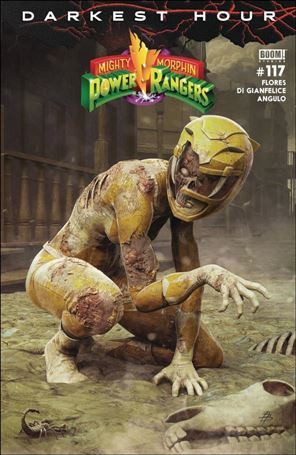 Mighty Morphin Power Rangers issue 117-B Björn Barends Cover