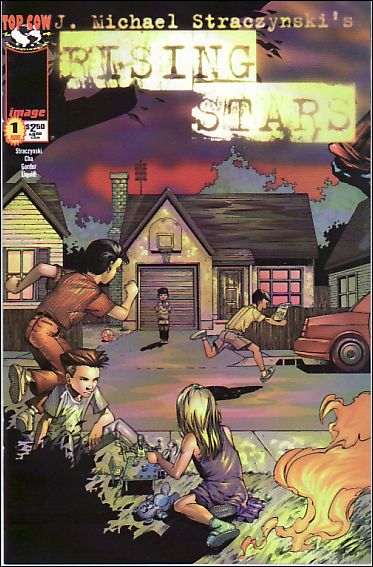 Rising Stars issue 1-D Children Playing Cover