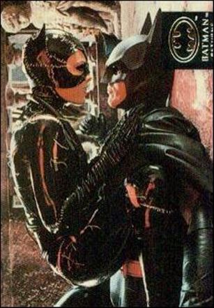 Batman Returns Stadium Club (Base Set) card 6 Catwoman & Batman