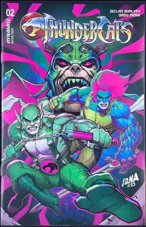 Thundercats (2024) issue 2-N David Nakayama 1:15 Black Light Cover
