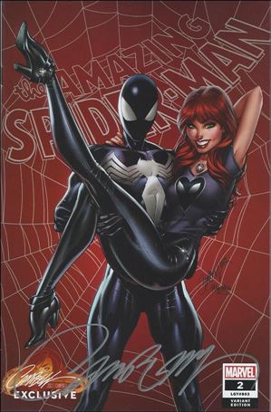 Amazing Spider-Man (2018) issue 2-F J. Scott Campbell Store Black Suit Cover 1/2300
